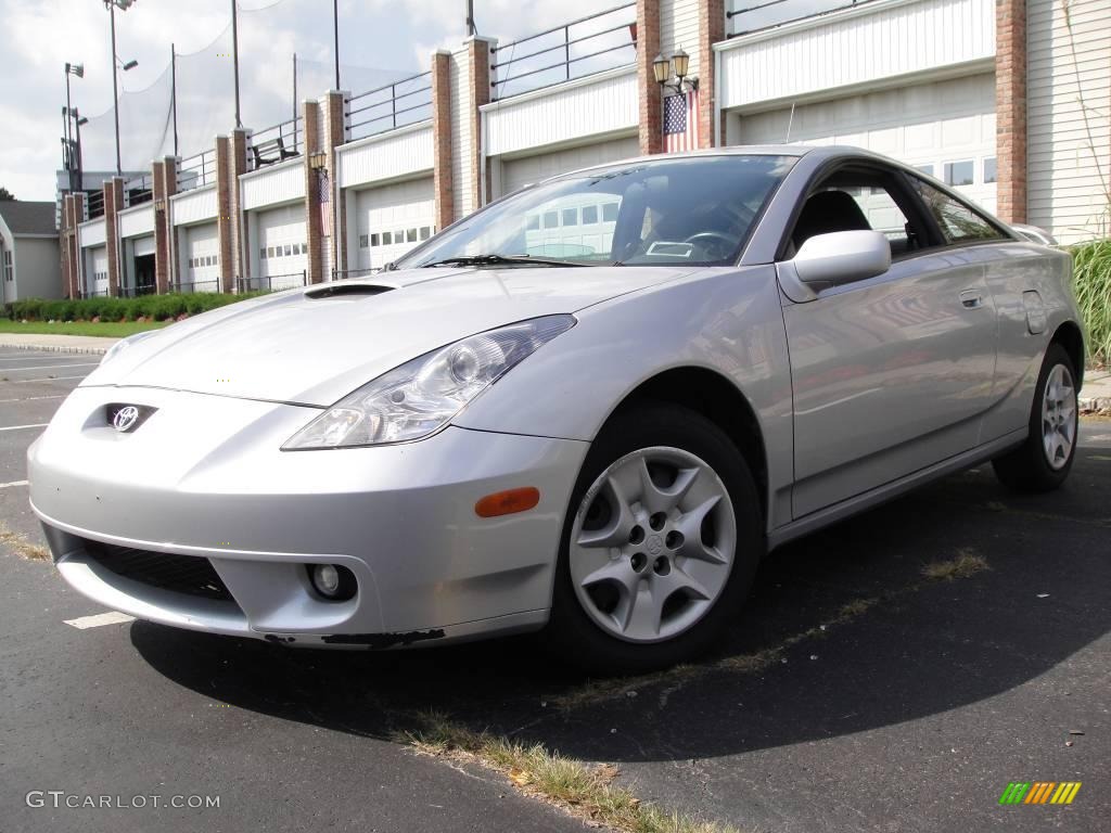 2001 Celica GT - Liquid Silver / Black/Silver photo #1