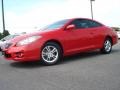 2007 Absolutely Red Toyota Solara SE Coupe  photo #2