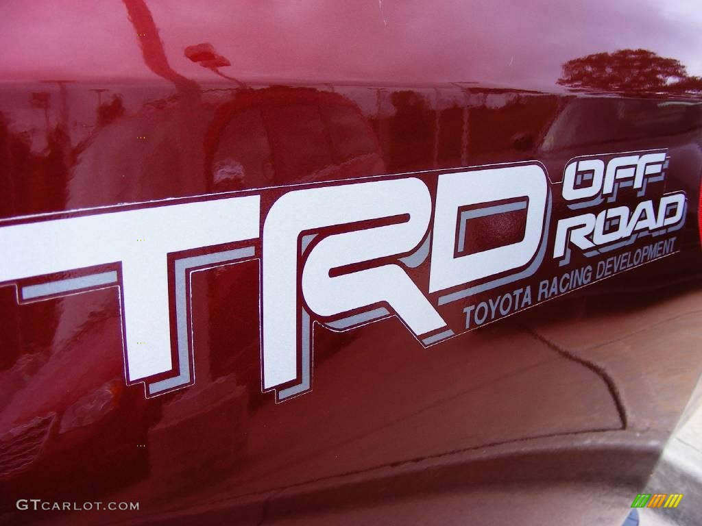 2007 Tundra SR5 TRD Double Cab - Salsa Red Pearl / Black/Beige photo #11