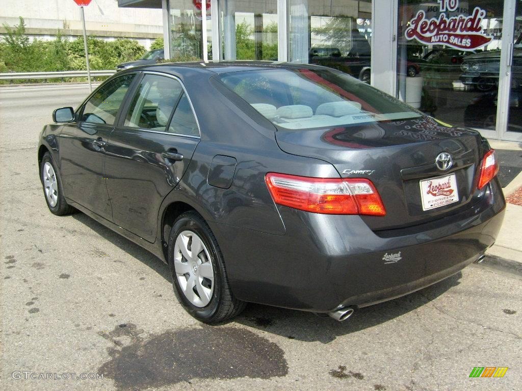 2008 Camry LE V6 - Magnetic Gray Metallic / Ash photo #3