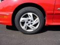 2001 Bright Red Pontiac Sunfire SE Coupe  photo #20