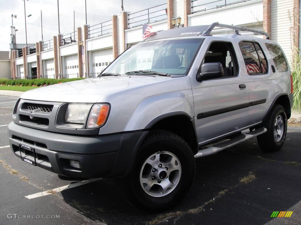2000 Xterra SE V6 4x4 - Silver Ice Metallic / Dusk photo #1