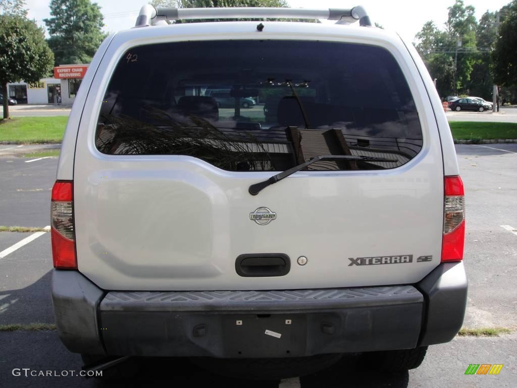 2000 Xterra SE V6 4x4 - Silver Ice Metallic / Dusk photo #5