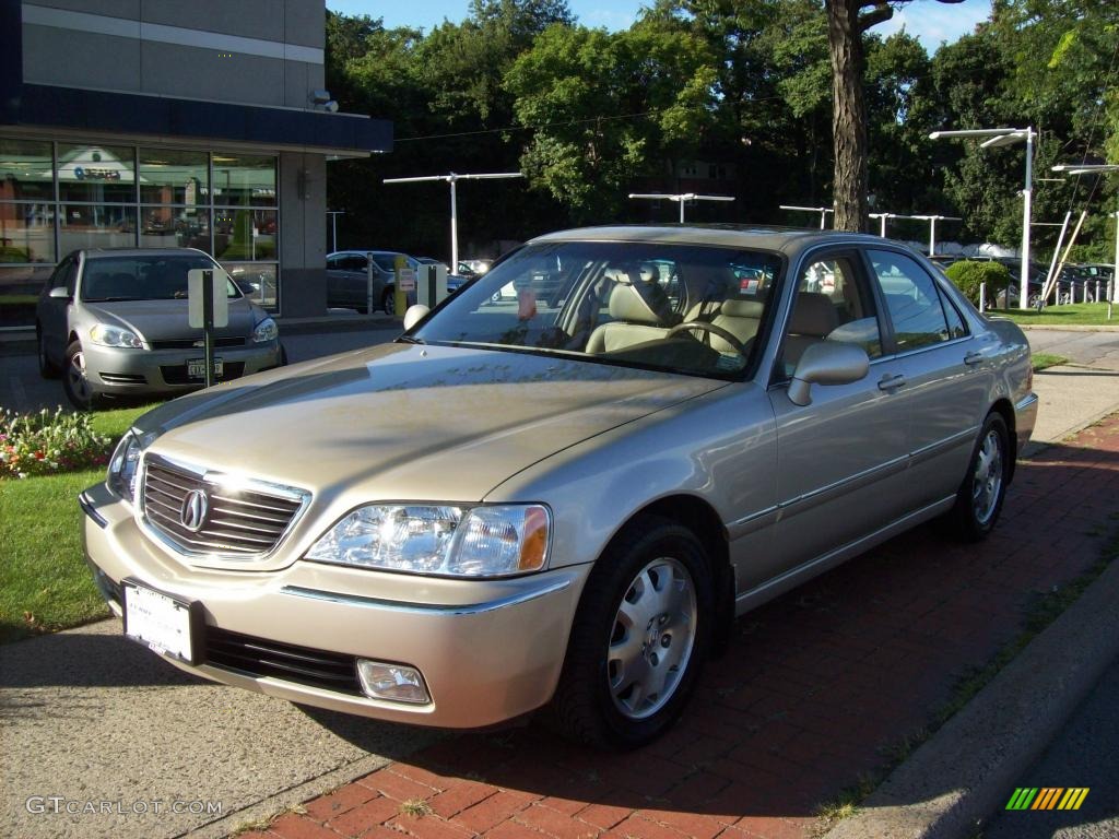 2003 RL 3.5 Sedan - Champagne Mist Metallic / Parchment photo #2