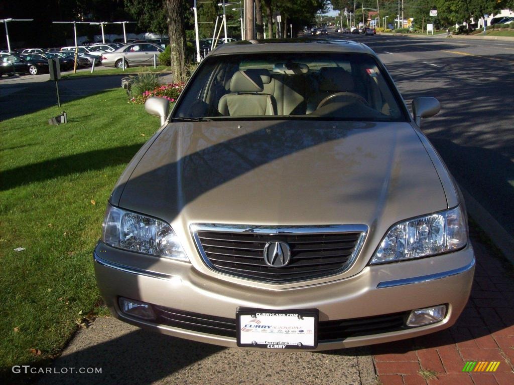 2003 RL 3.5 Sedan - Champagne Mist Metallic / Parchment photo #3
