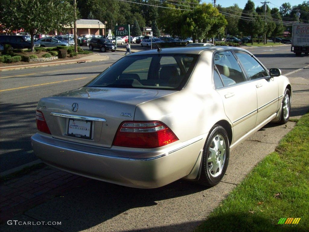 2003 RL 3.5 Sedan - Champagne Mist Metallic / Parchment photo #5