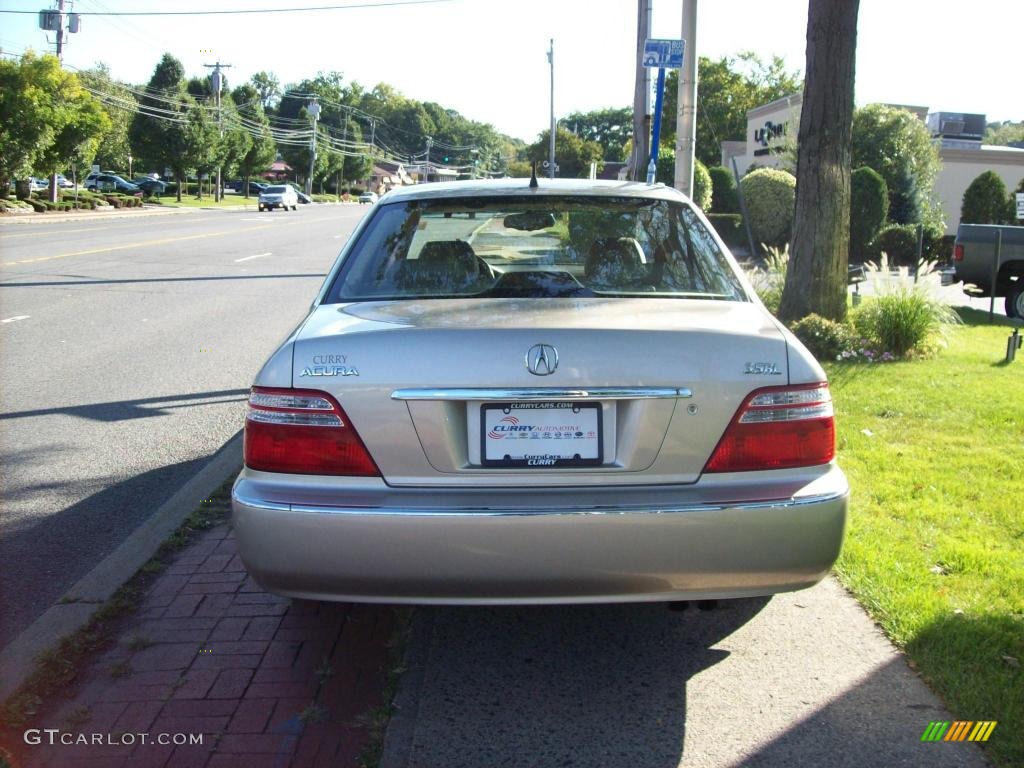 2003 RL 3.5 Sedan - Champagne Mist Metallic / Parchment photo #6