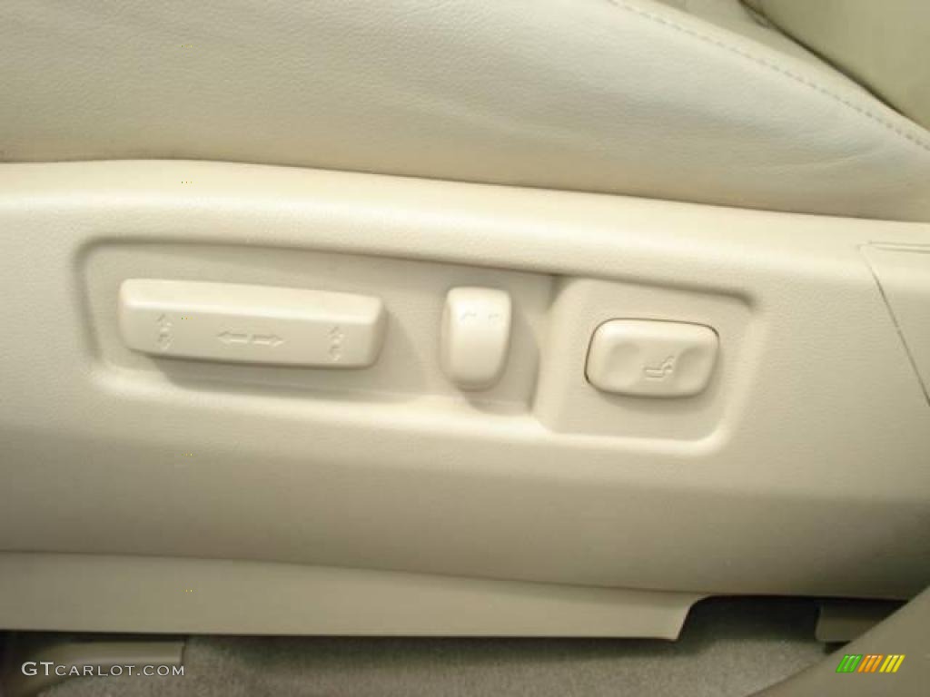 2007 MDX  - Aspen White Pearl / Parchment photo #16