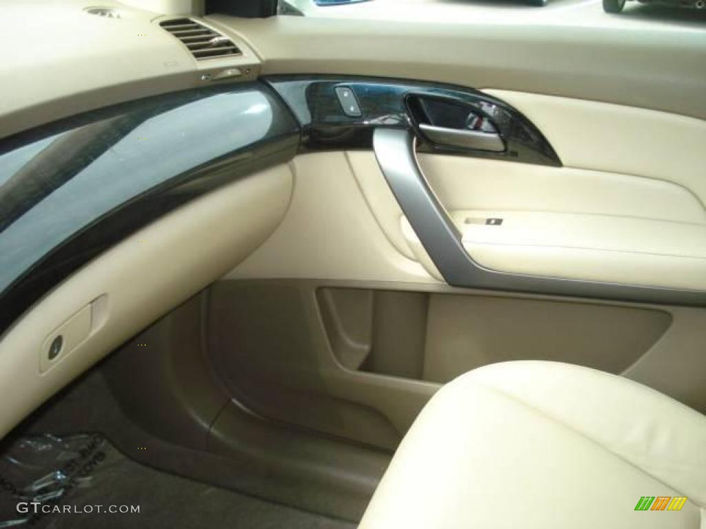 2007 MDX  - Aspen White Pearl / Parchment photo #22