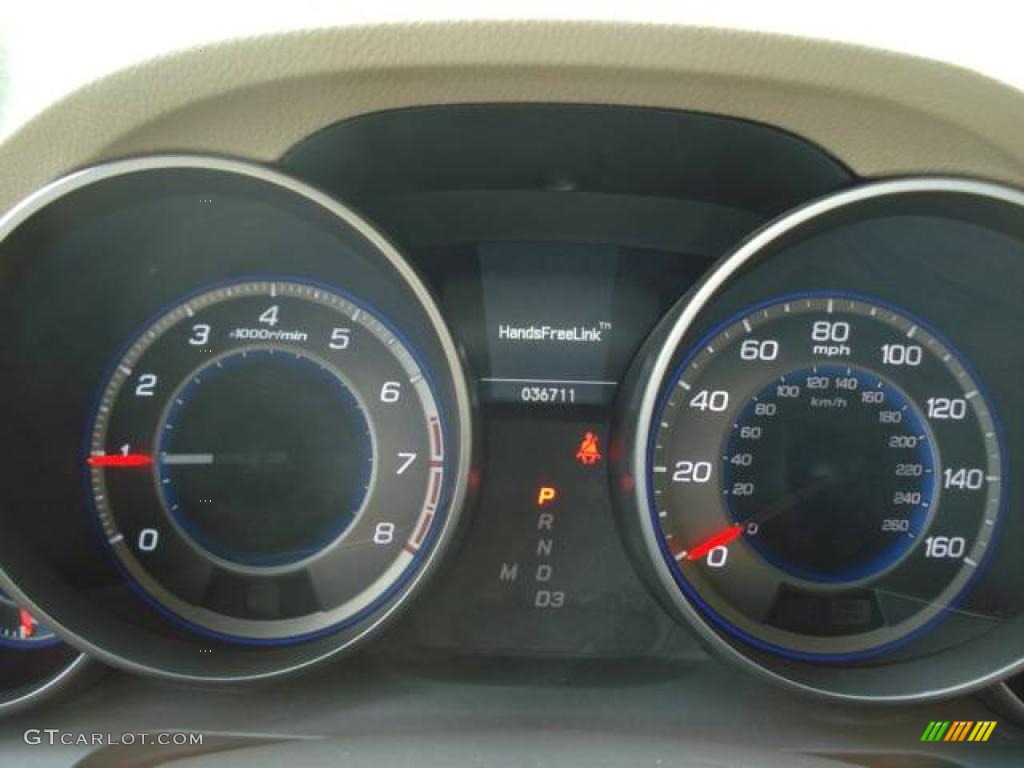 2007 MDX  - Aspen White Pearl / Parchment photo #24