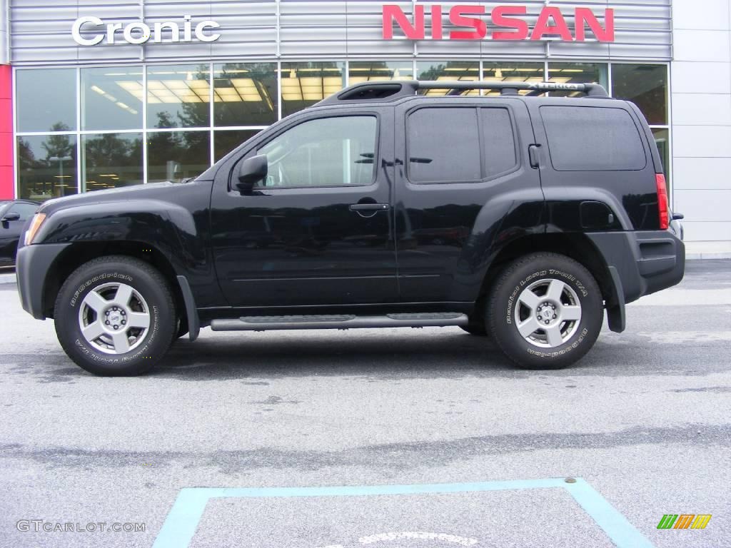 2008 Xterra SE - Super Black / Steel/Graphite photo #1