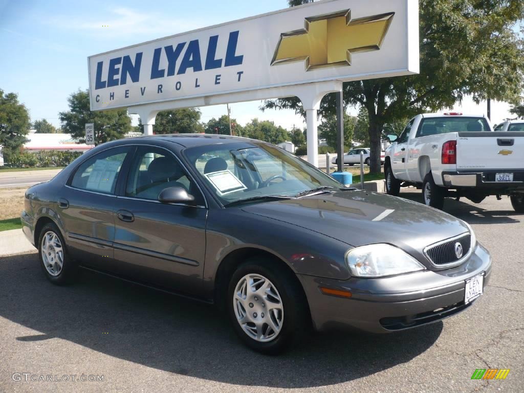 2003 Sable GS Sedan - Dark Shadow Grey Metallic / Medium Graphite photo #1