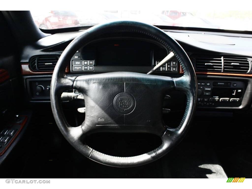 1998 DeVille Sedan - Black / Black photo #7