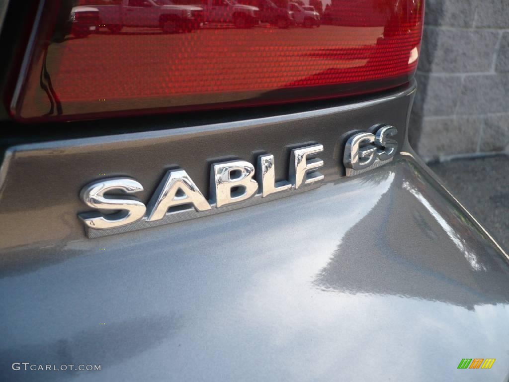 2003 Sable GS Sedan - Dark Shadow Grey Metallic / Medium Graphite photo #12