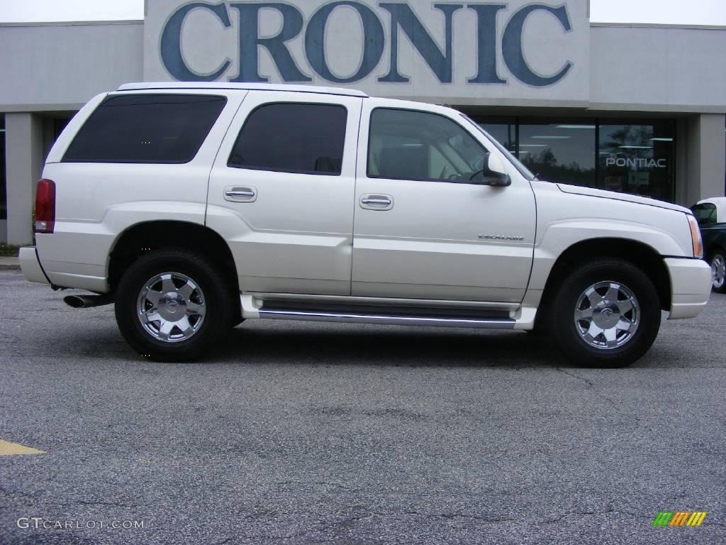 2004 Escalade AWD - White Diamond / Shale photo #1