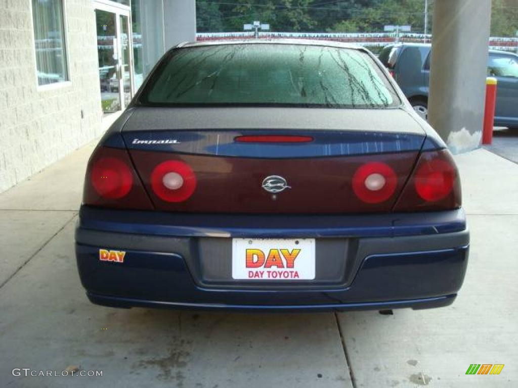 2000 Impala  - Navy Blue Metallic / Medium Gray photo #3