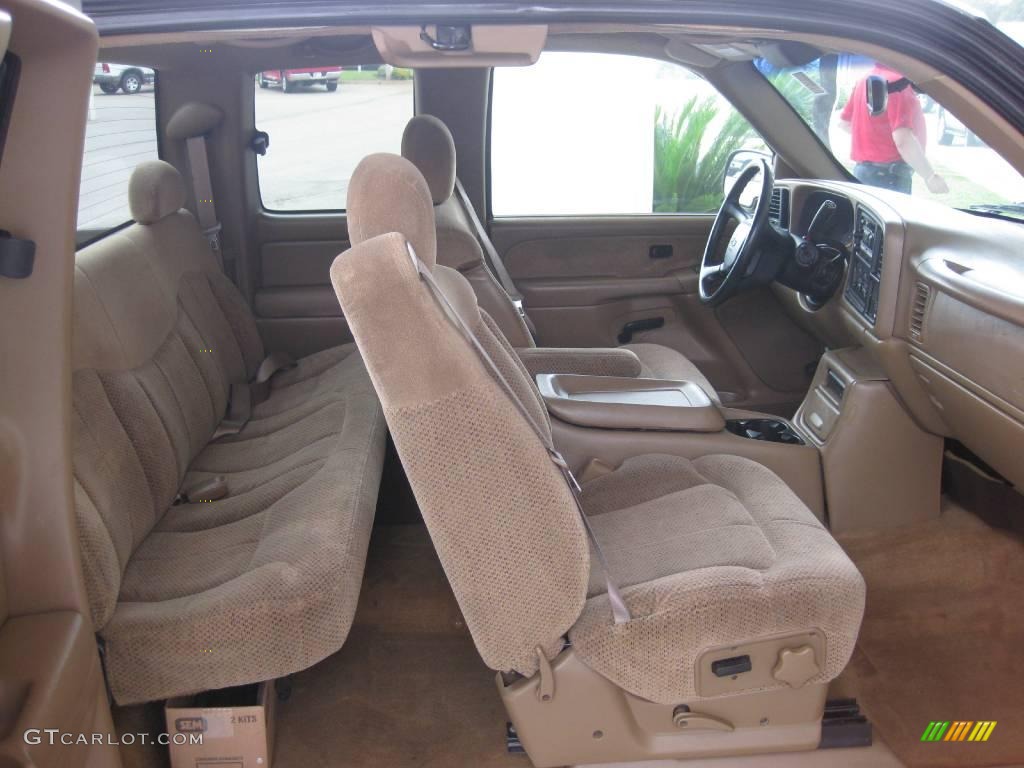 1999 Silverado 1500 LS Extended Cab - Light Pewter Metallic / Medium Oak photo #24