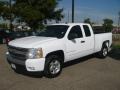 2008 Summit White Chevrolet Silverado 1500 LT Extended Cab  photo #3