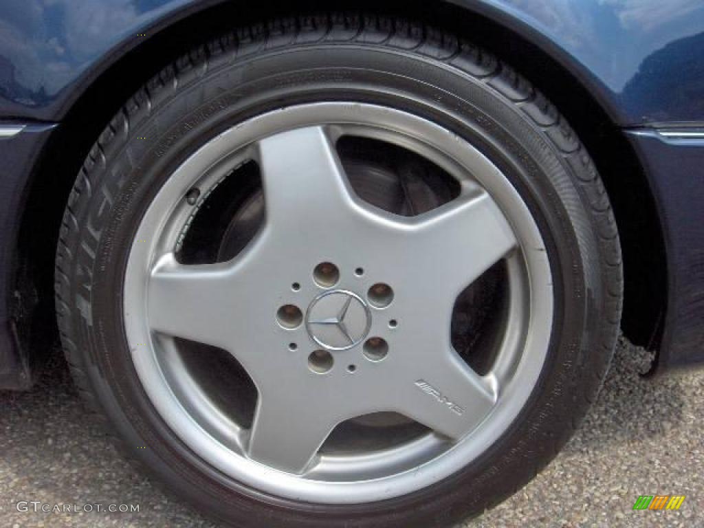 1997 S 600 Sedan - Royal Indigo Metallic / Parchment photo #13