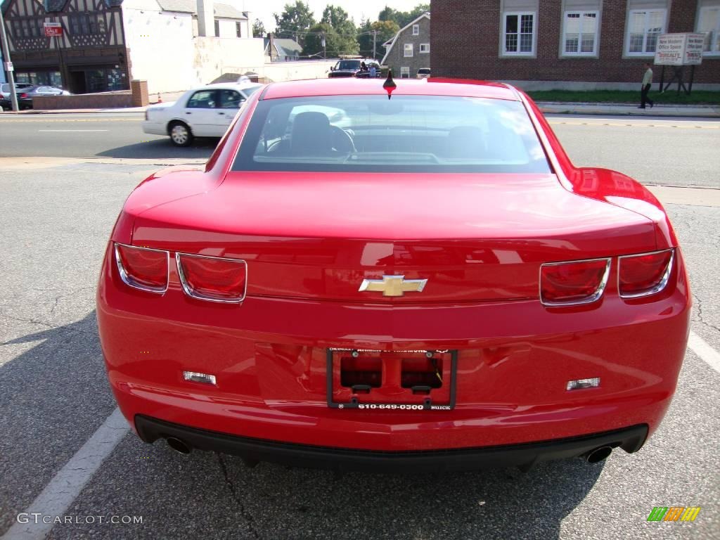 2010 Camaro LT Coupe - Victory Red / Black photo #8