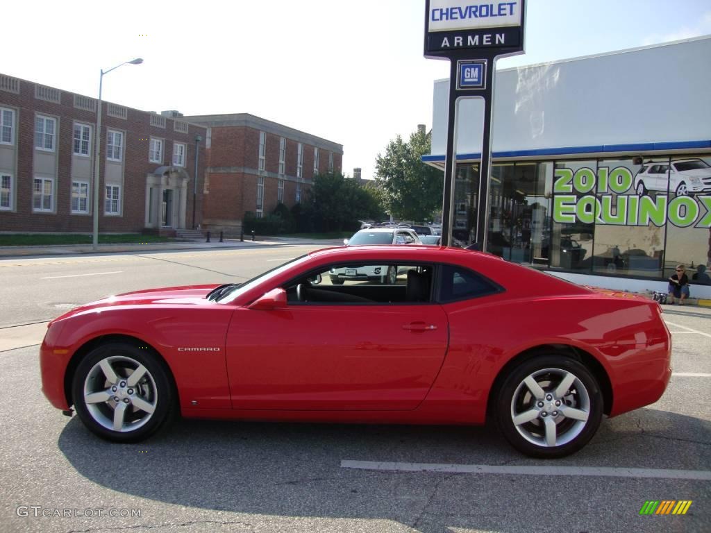 2010 Camaro LT Coupe - Victory Red / Black photo #10