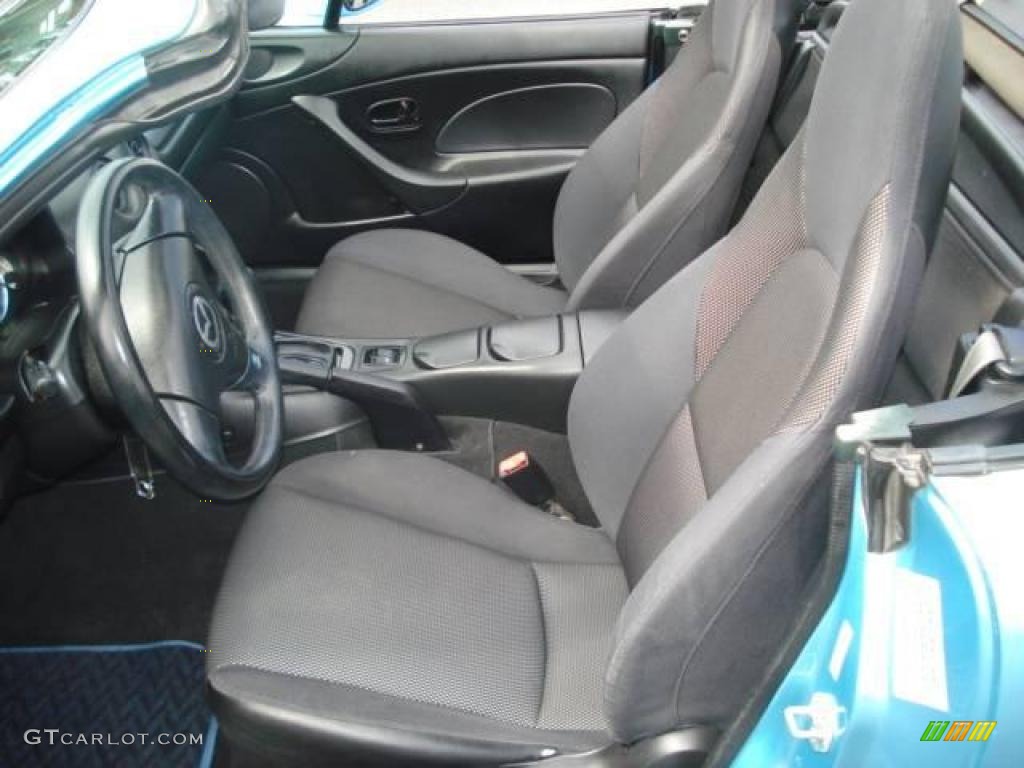 2001 MX-5 Miata Roadster - Crystal Blue Metallic / Black photo #10