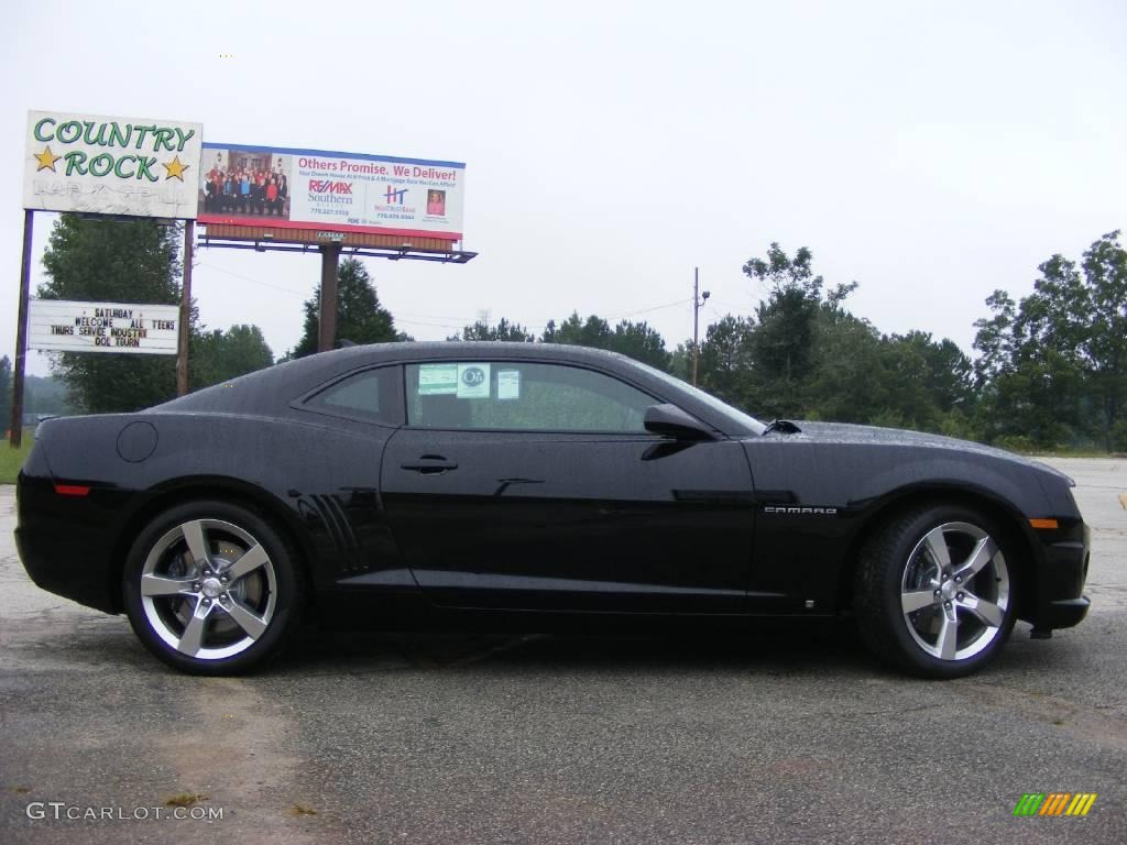 2010 Camaro SS Coupe - Black / Black photo #5