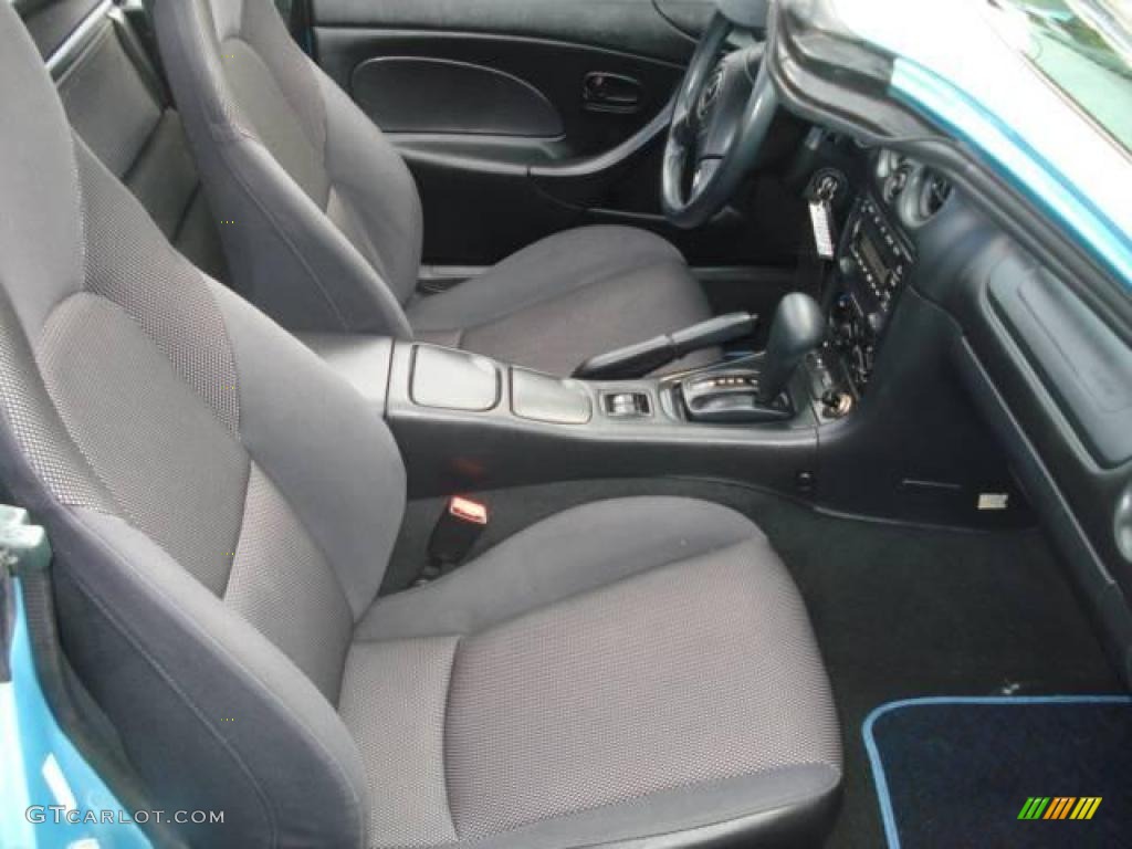2001 MX-5 Miata Roadster - Crystal Blue Metallic / Black photo #11