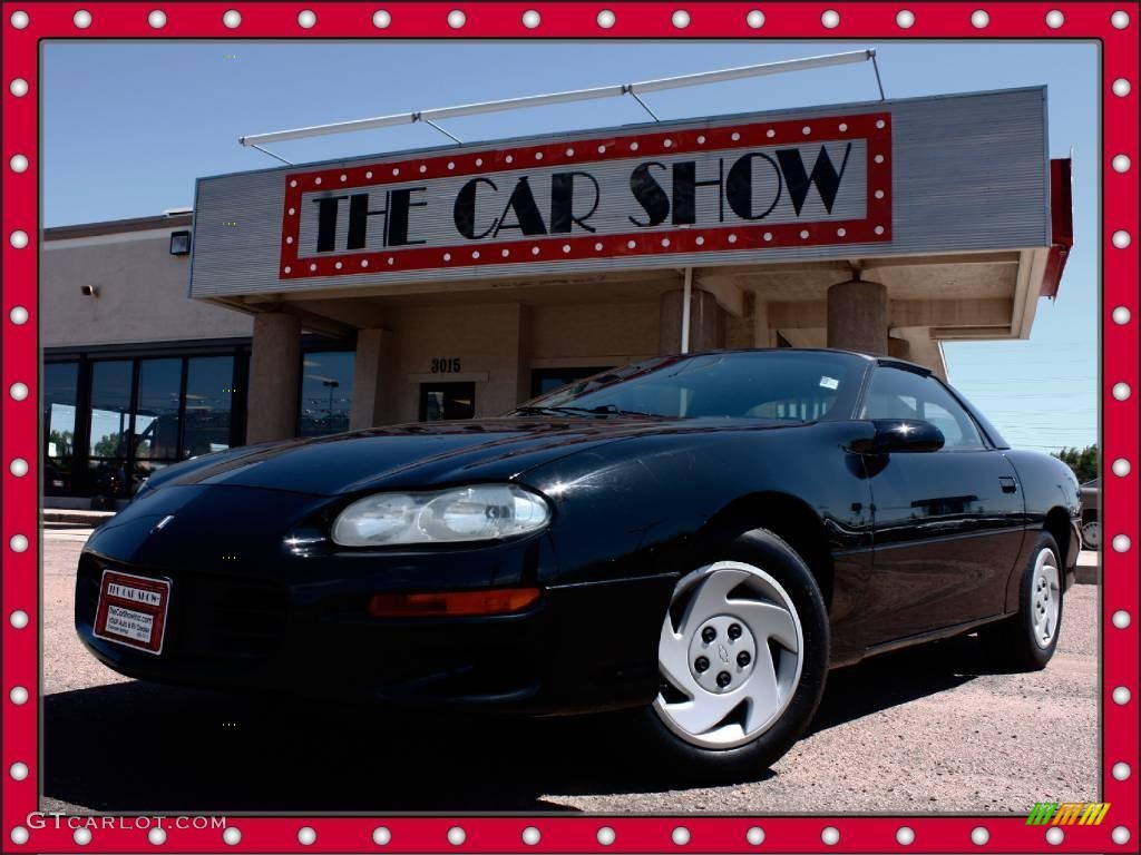 2001 Camaro Coupe - Onyx Black / Medium Gray photo #1