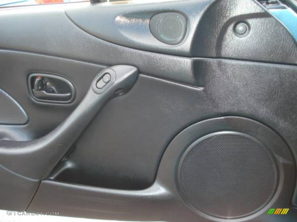 2001 MX-5 Miata Roadster - Crystal Blue Metallic / Black photo #18