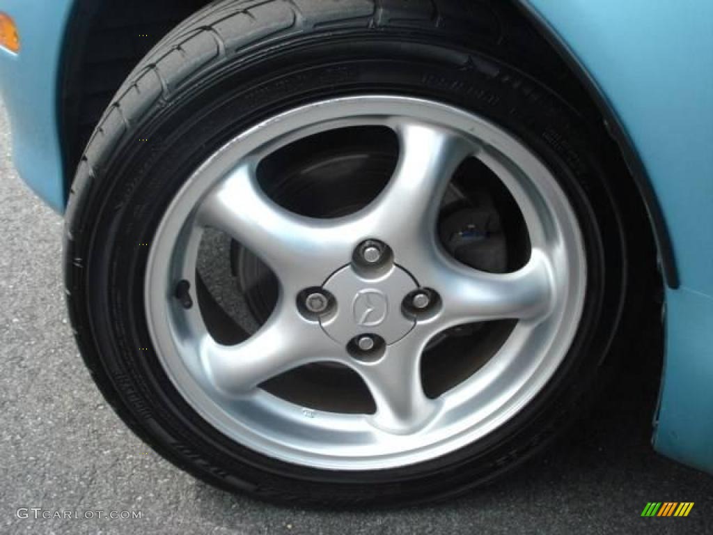 2001 MX-5 Miata Roadster - Crystal Blue Metallic / Black photo #21