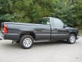 2005 Dark Gray Metallic Chevrolet Silverado 1500 Regular Cab  photo #2