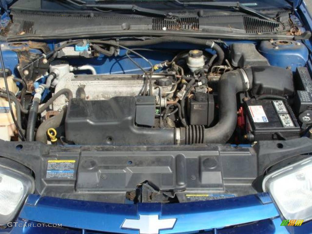 2003 Cavalier LS Coupe - Arrival Blue Metallic / Graphite Gray photo #15