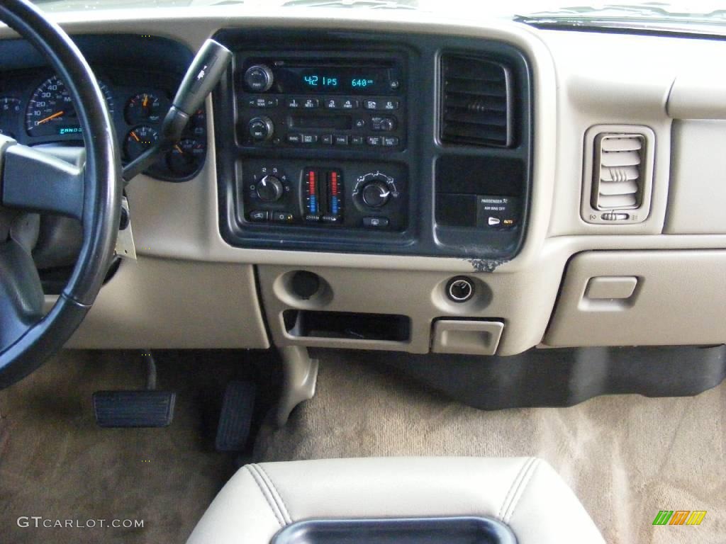 2003 Silverado 1500 LS Extended Cab - Victory Red / Tan photo #20