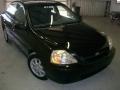 2005 Midnight Black Kia Rio Sedan  photo #8