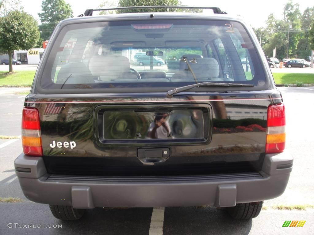 1995 Grand Cherokee Laredo 4x4 - Black / Gray photo #5