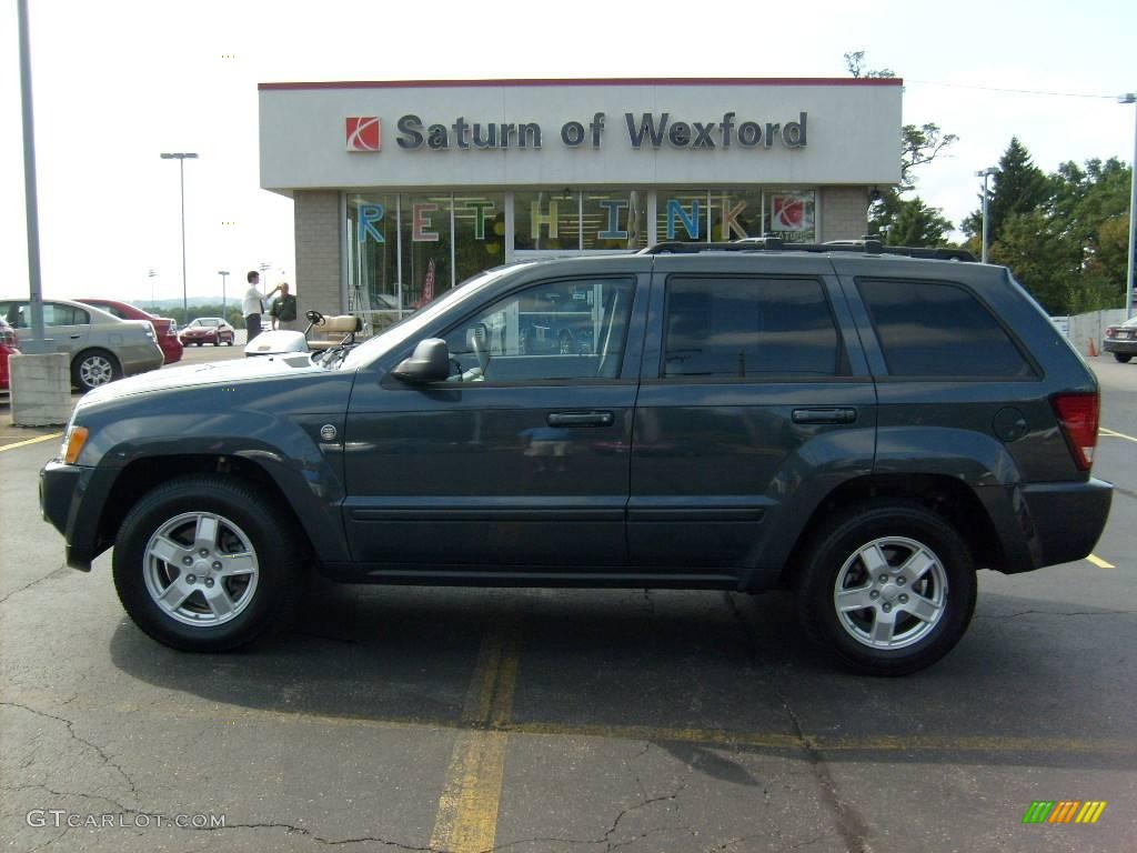 2007 Grand Cherokee Laredo 4x4 - Steel Blue Metallic / Medium Slate Gray photo #1