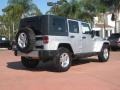 2008 Bright Silver Metallic Jeep Wrangler Unlimited Sahara 4x4  photo #7