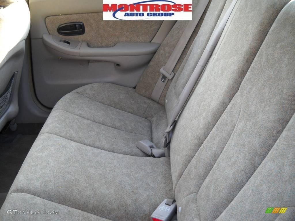 2002 Elantra GLS Sedan - Chianti Red / Beige photo #14