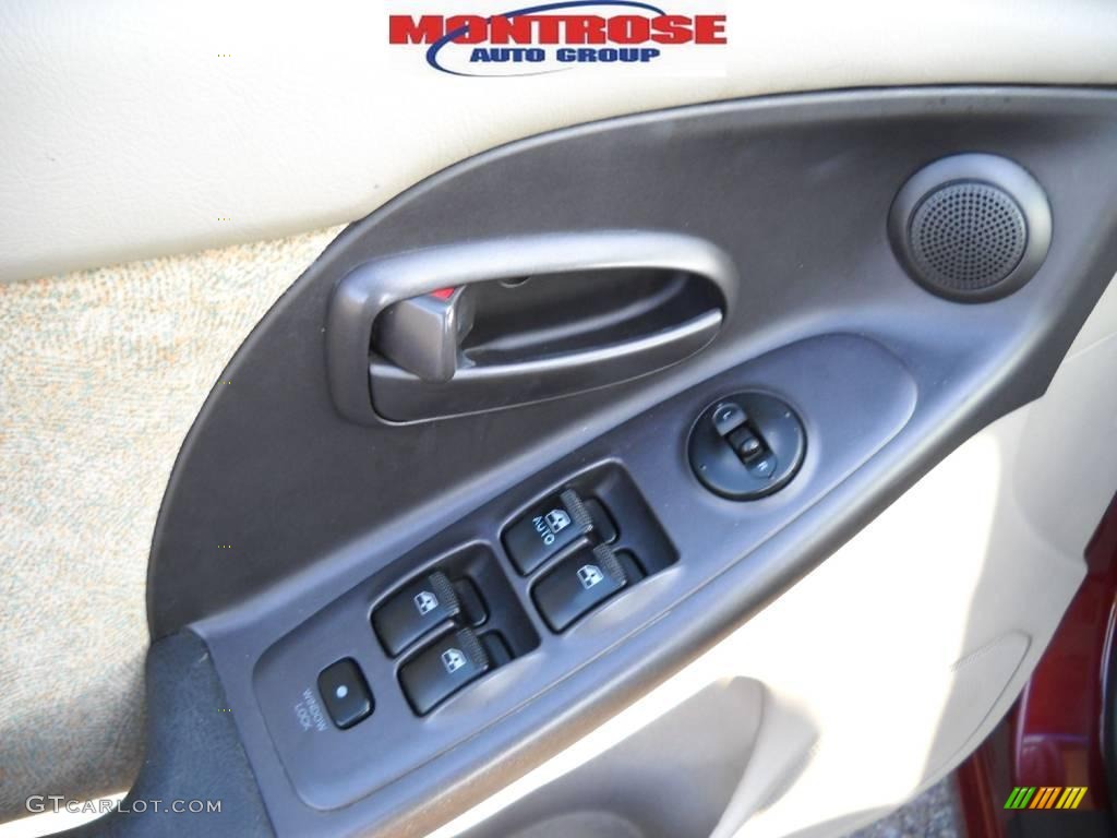 2002 Elantra GLS Sedan - Chianti Red / Beige photo #26