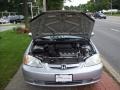 2002 Satin Silver Metallic Honda Civic EX Coupe  photo #23