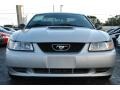 2000 Silver Metallic Ford Mustang V6 Coupe  photo #8