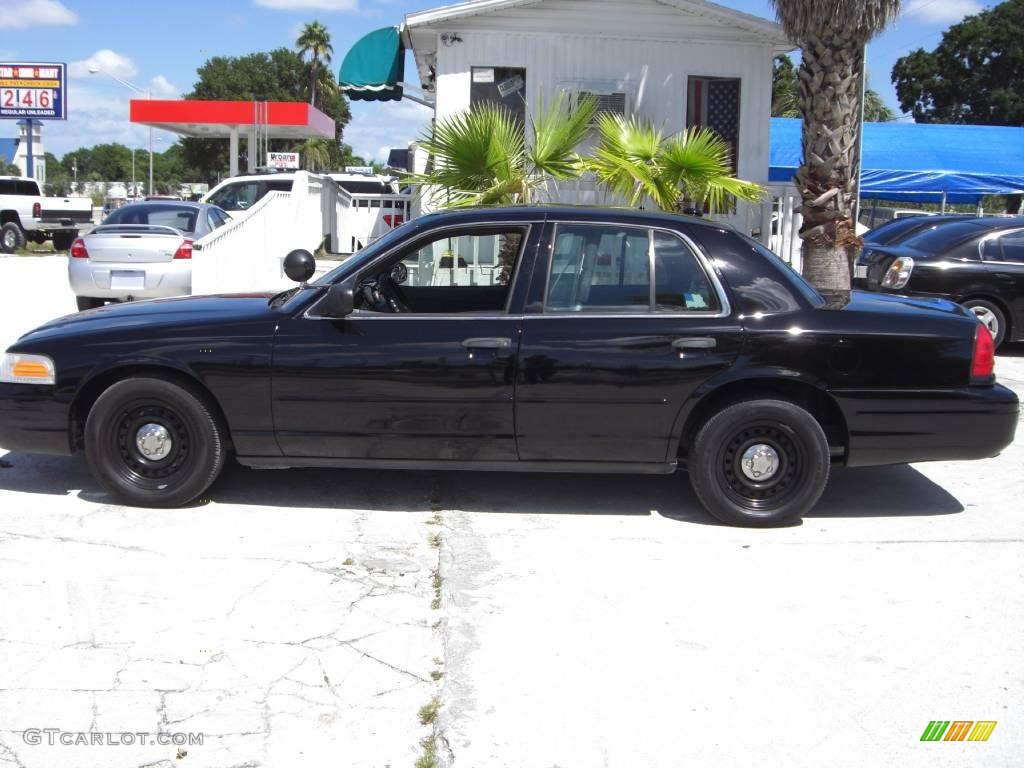 2001 Crown Victoria Police Interceptor - Black / Light Graphite photo #5