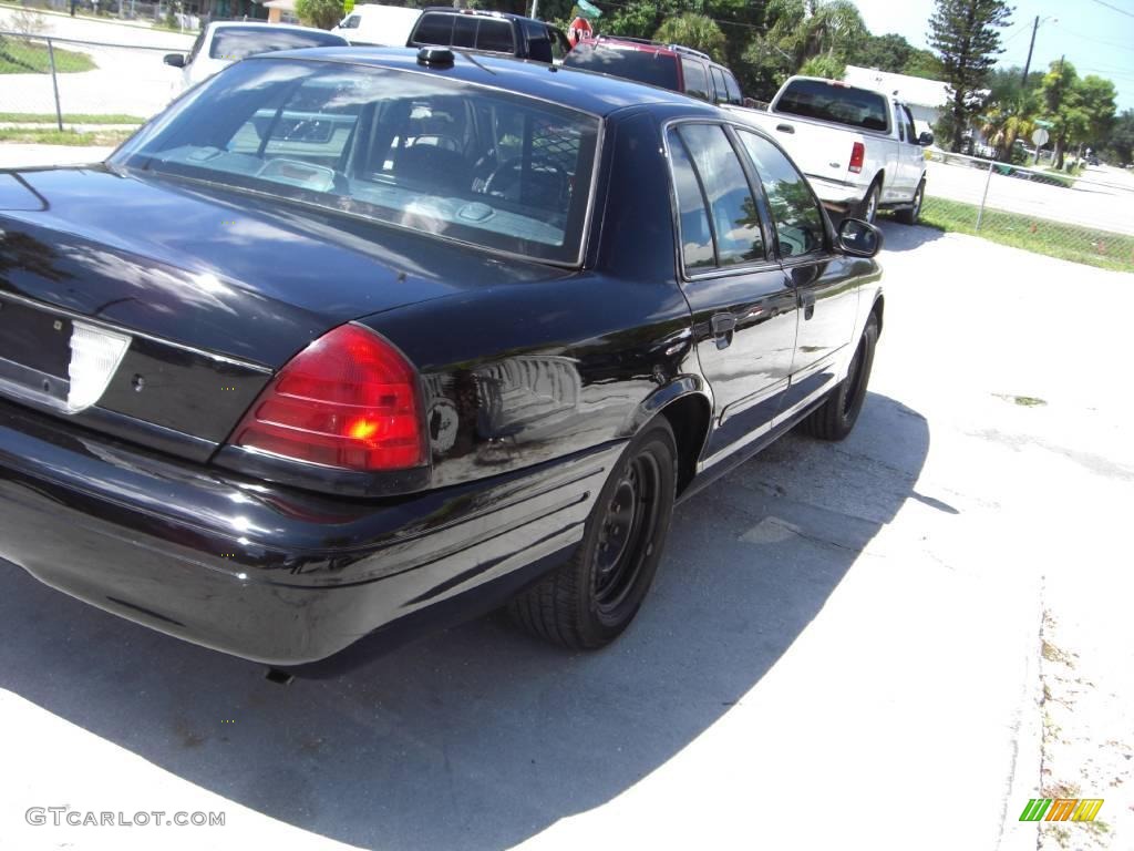 2001 Crown Victoria Police Interceptor - Black / Light Graphite photo #7