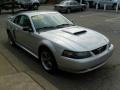 2002 Satin Silver Metallic Ford Mustang GT Coupe  photo #6