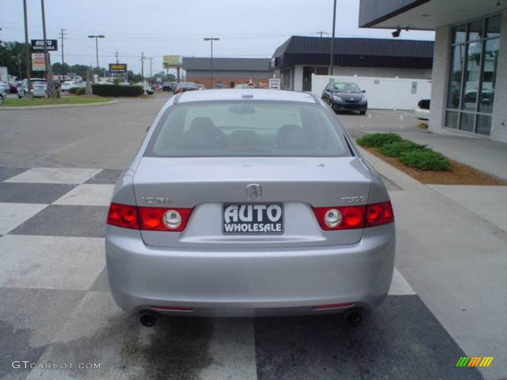 2005 TSX Sedan - Satin Silver Metallic / Ebony photo #3