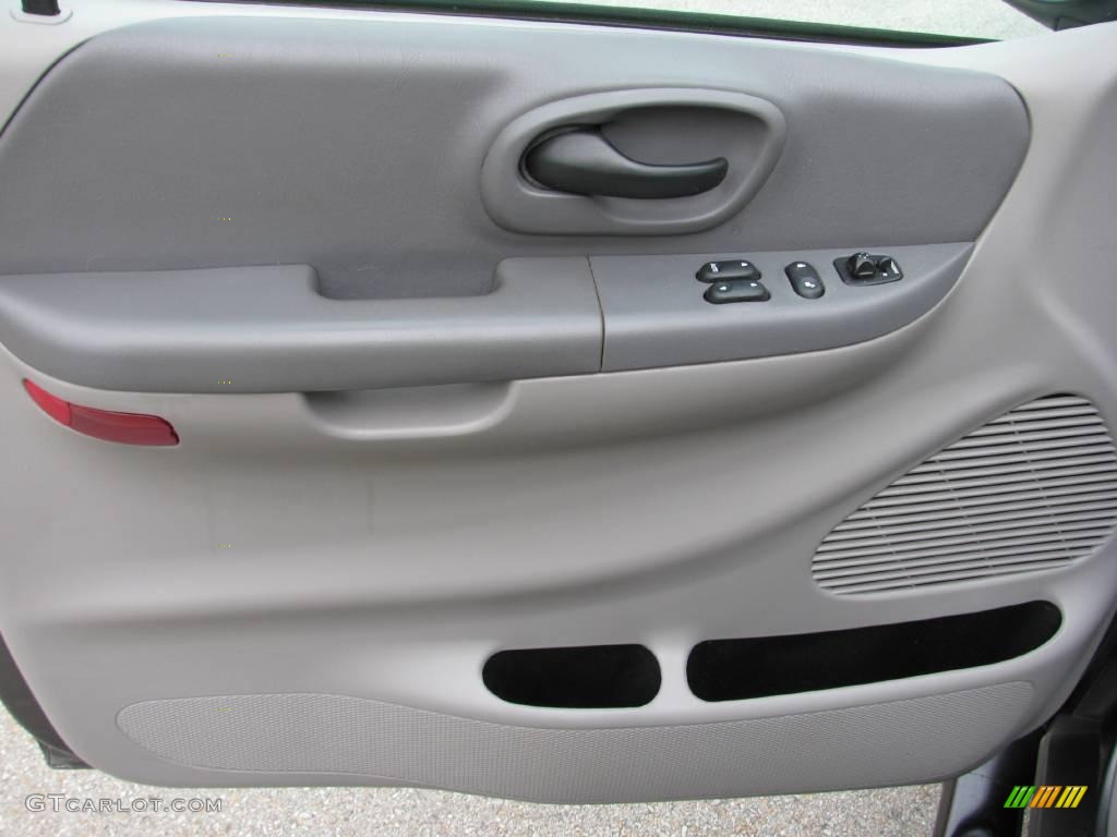 2004 F150 XLT Heritage SuperCab 4x4 - Dark Shadow Grey Metallic / Heritage Graphite Grey photo #11