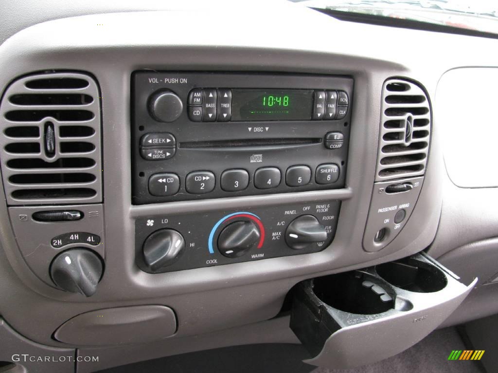 2004 F150 XLT Heritage SuperCab 4x4 - Dark Shadow Grey Metallic / Heritage Graphite Grey photo #12