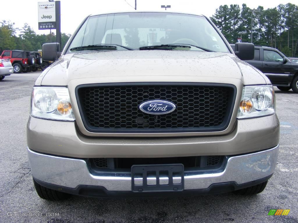 2004 F150 XLT SuperCrew - Arizona Beige Metallic / Tan photo #3