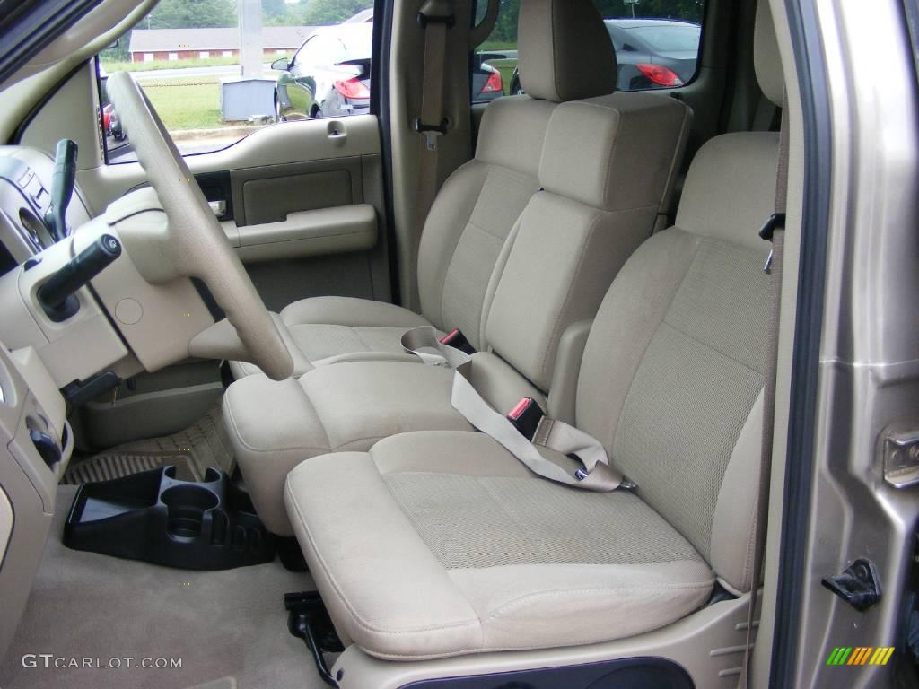 2004 F150 XLT SuperCrew - Arizona Beige Metallic / Tan photo #11